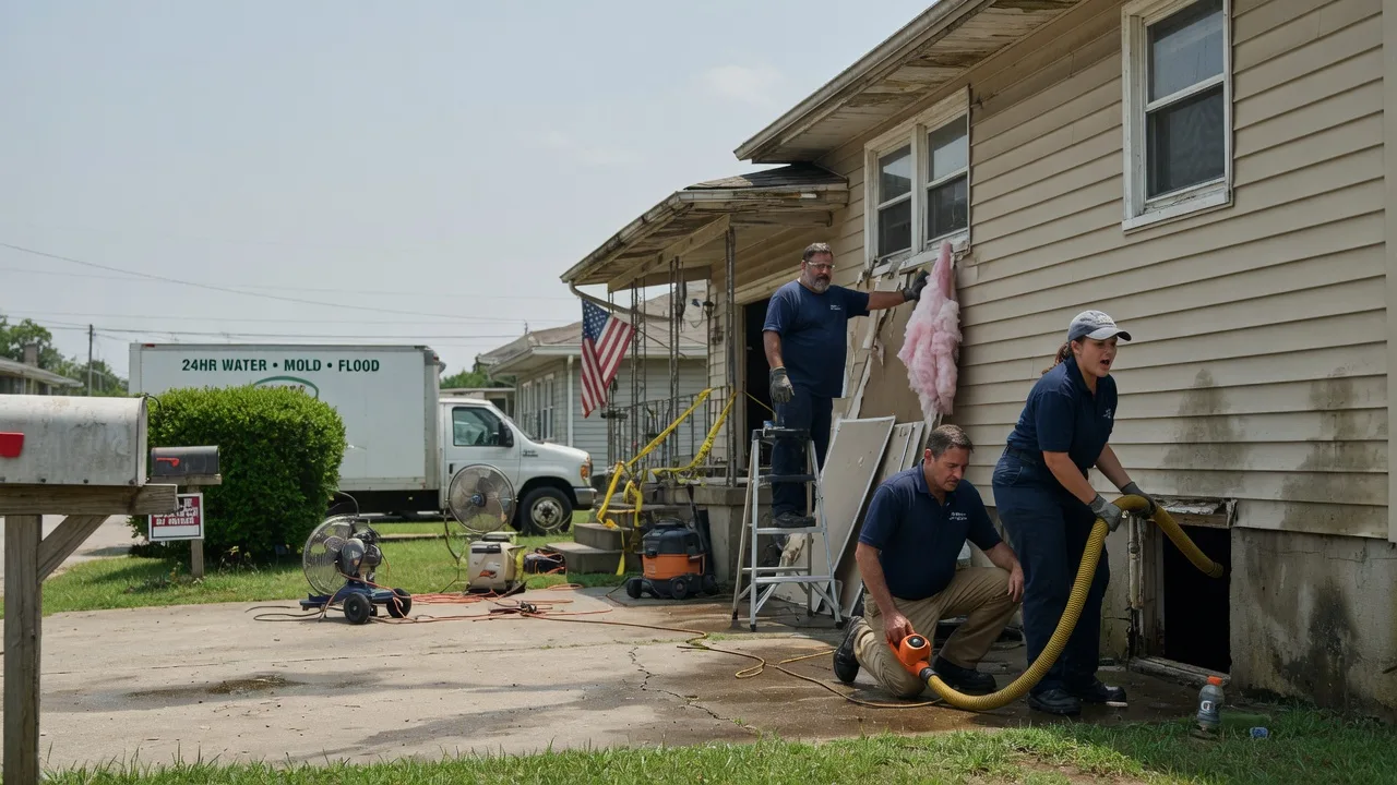 Water Damage Repair in Prairie View, KS near me